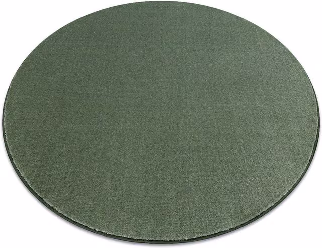 RugsX Round Seduction Green Polyamide Rug, Diameter: 133 cm – 1