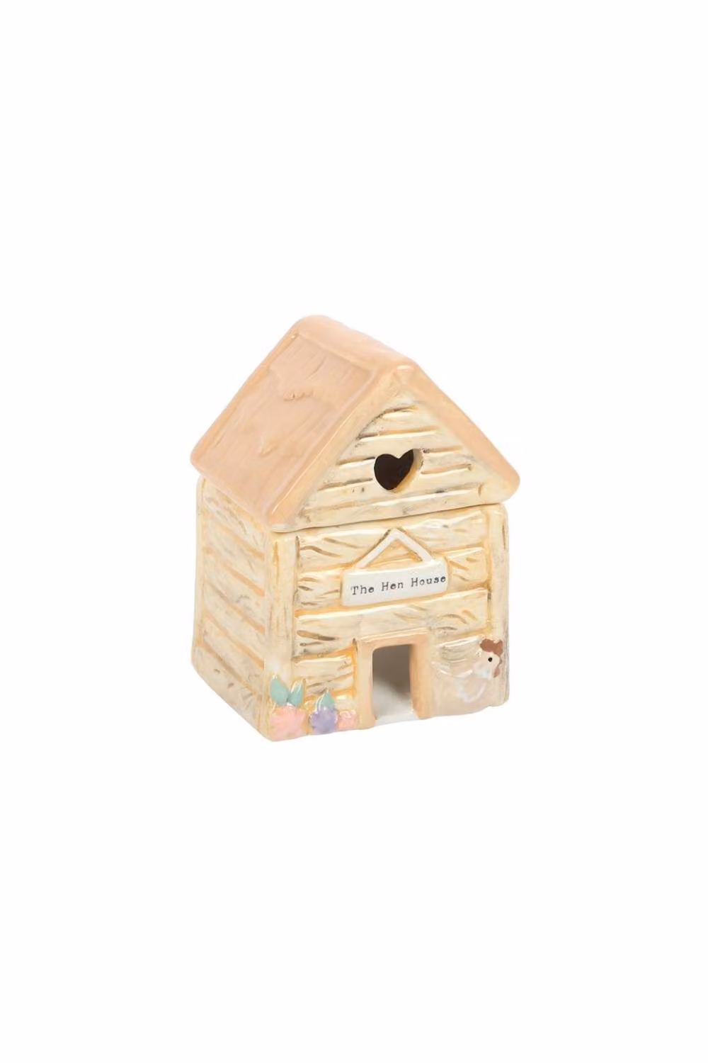 KDMD Hen House Ceramic Oil Burner and Scent Diffuser in Beige – 2