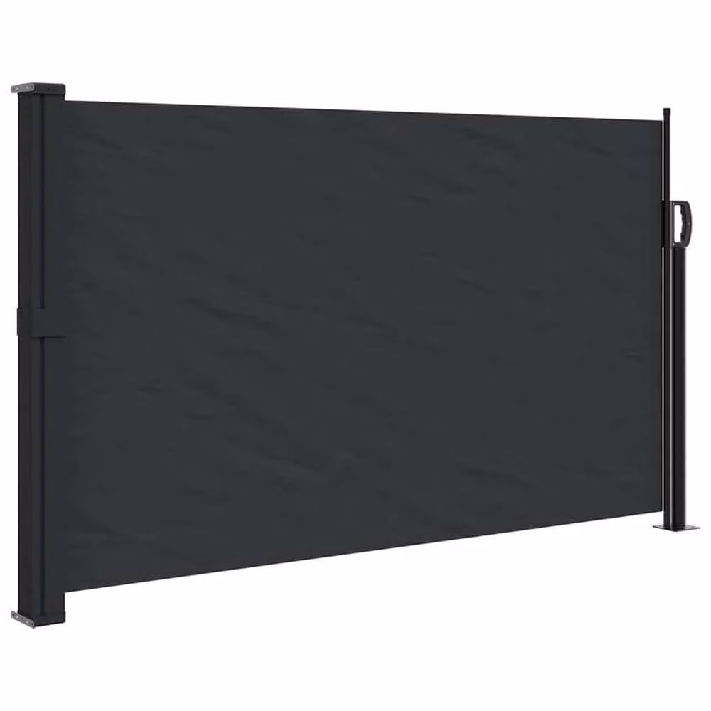 Berkfield Home Retractable Single Side Awning in Black, W/H: 300 x 117 cm – 3