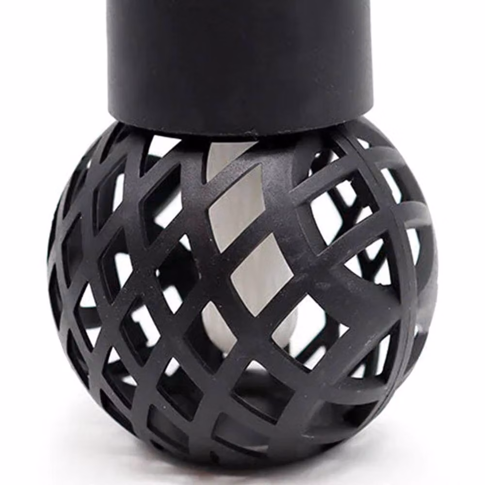 Voltico 4 Pack Solar Lattice Flame Hanging Outdoor Lantern Lights in Black – 3