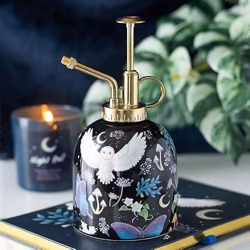 KDMD Ceramic Plant Mister with Gold Detailing in Multicolour Boho Design – 2