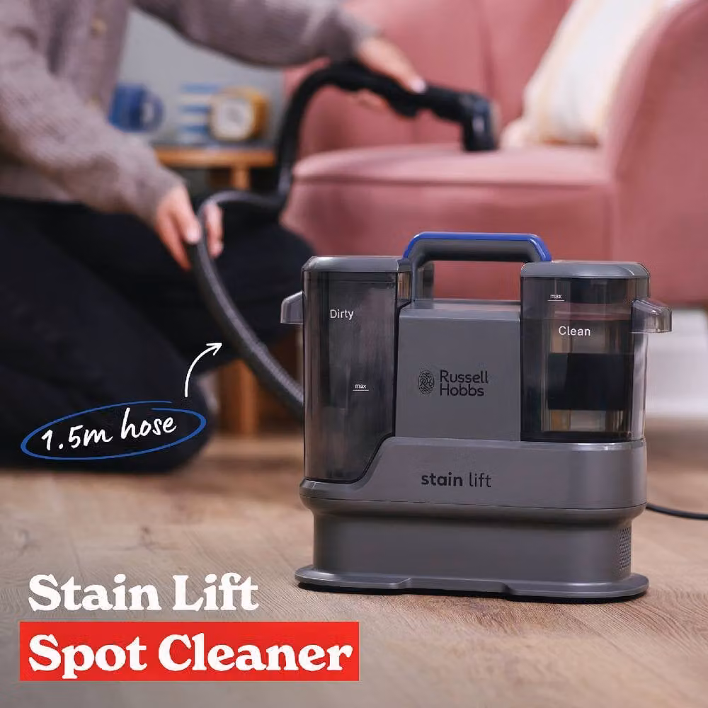Russell Hobbs Stain Lift Spot Cleaner with Accessories RHSC8001 in Grey – 3