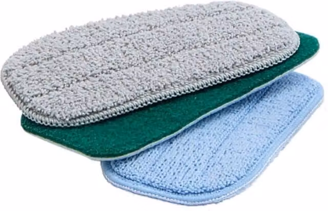 Bergstrom VibroClean Supreme 6 Replacement Pads - Multi-Surface, Multicolour