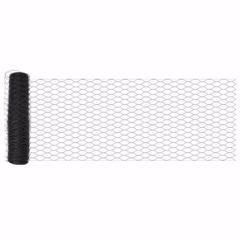 Berkfield Home Grey Powder-Coated Steel Hexagon Round Fence – 3