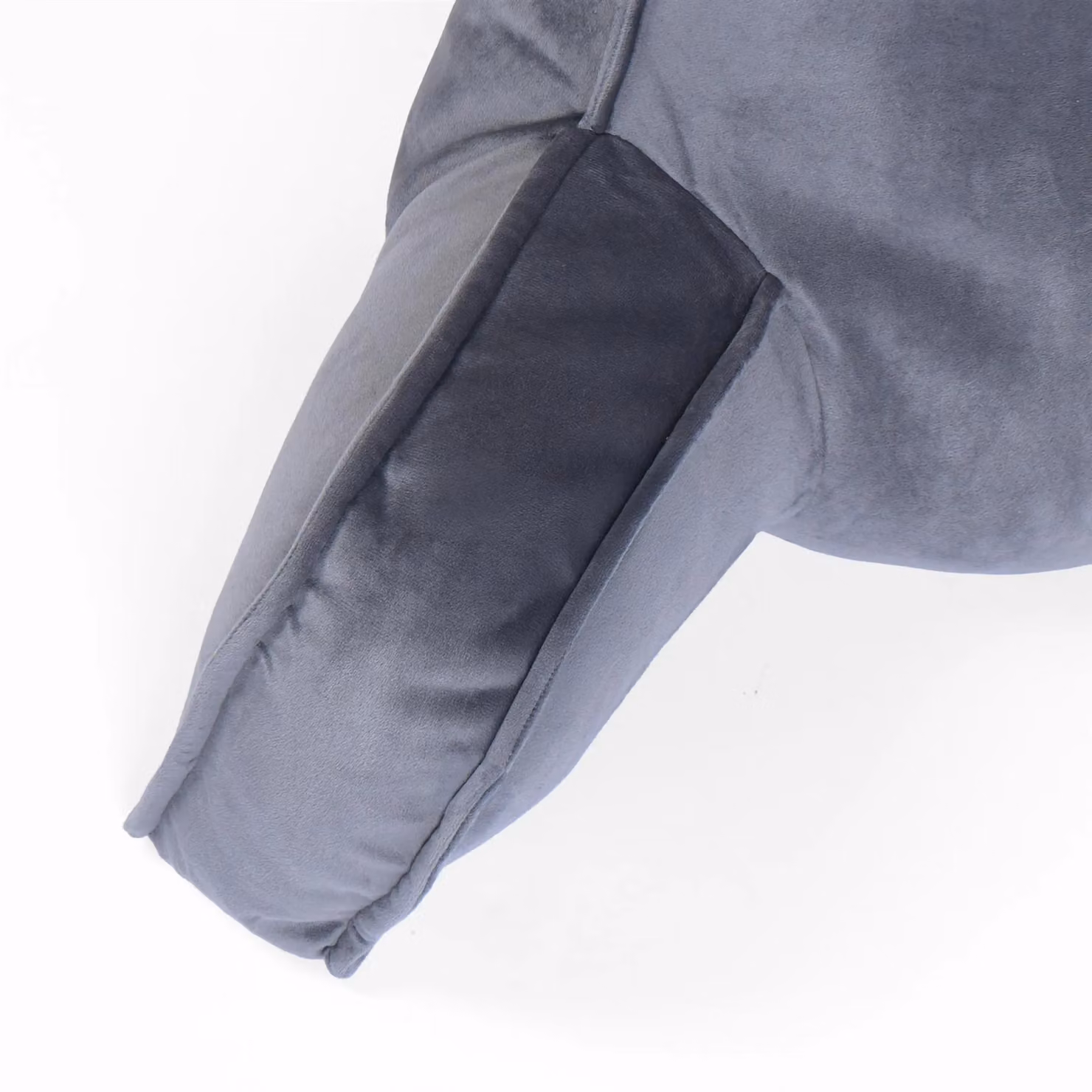 OHS Grey Cuddle Cushion with Height Adjustable Head Rest and Neck Support for Adults and Kids – 5