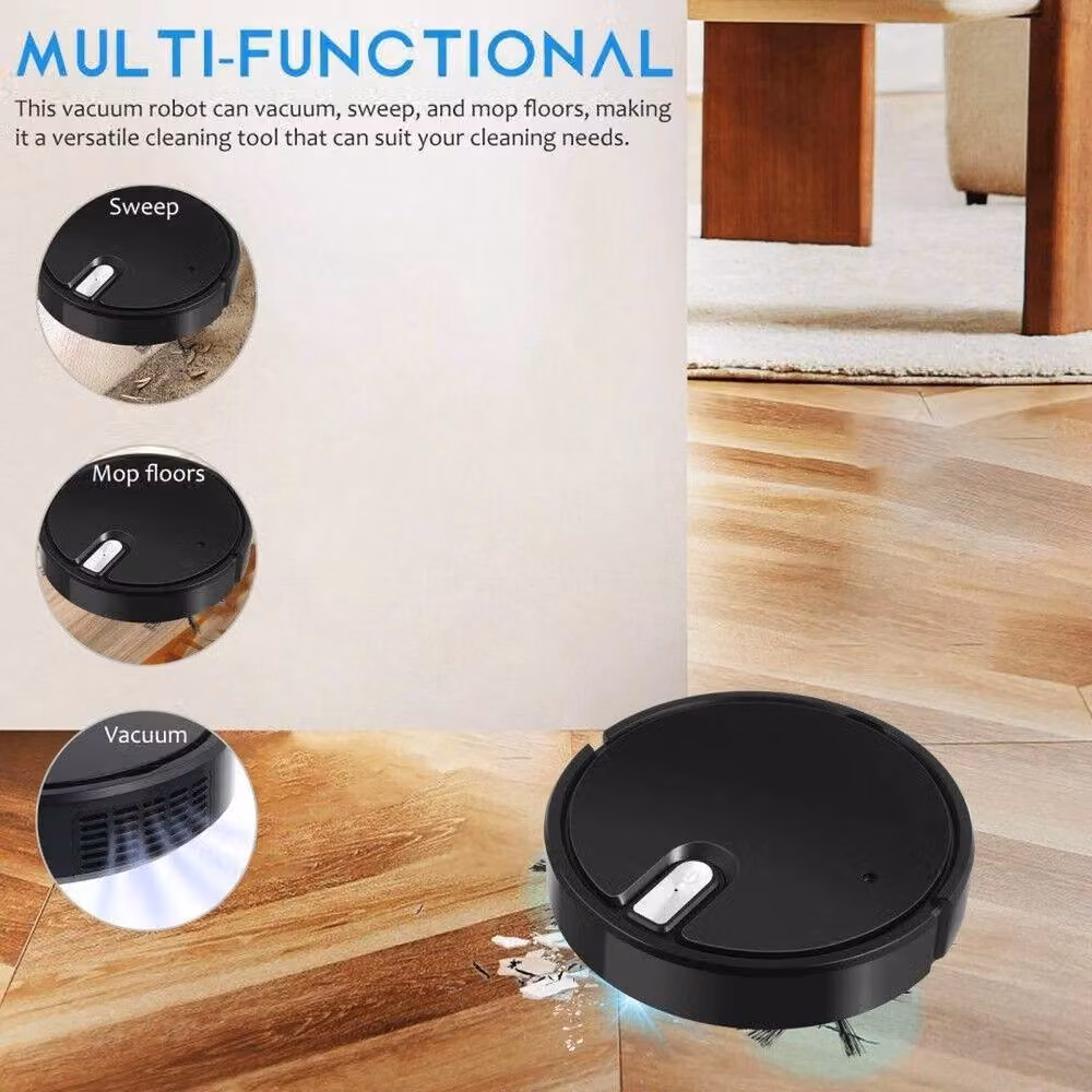 SPETLEK Smart Robot Vacuum Cleaner Automatic Sweeper in Black – 4