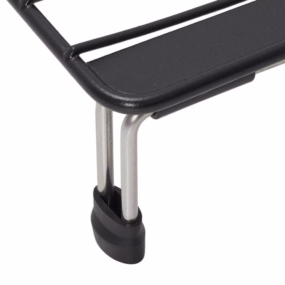 Garden Sanctuary Expandable Metal Dish Drainer with Drip Tray and Cutlery Holder in Black – 5