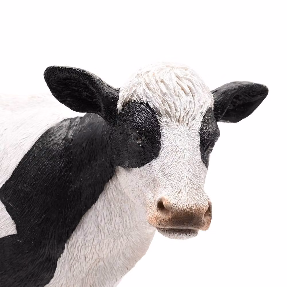 Naturecraft Large Standing Cow Tabletop Ornament in White – 3