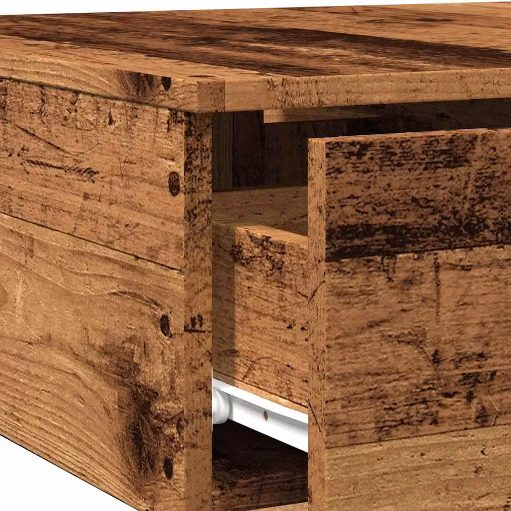 Berkfield Home Rustic Brown Coffee Table with Lift Mechanism, W: 90 cm, D: 60 cm, H: 31 cm – 4