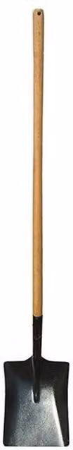 Faithfull Long Handled Square Shovel No.2 in Multi Colour