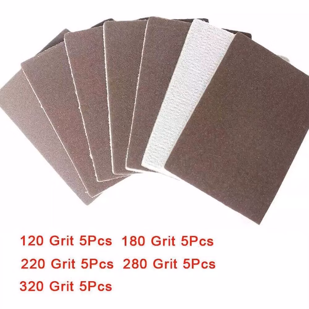 SPETLEK 25X Brown Wet and Dry Sanding Sponge Block Foam, W: 520 mm – 2