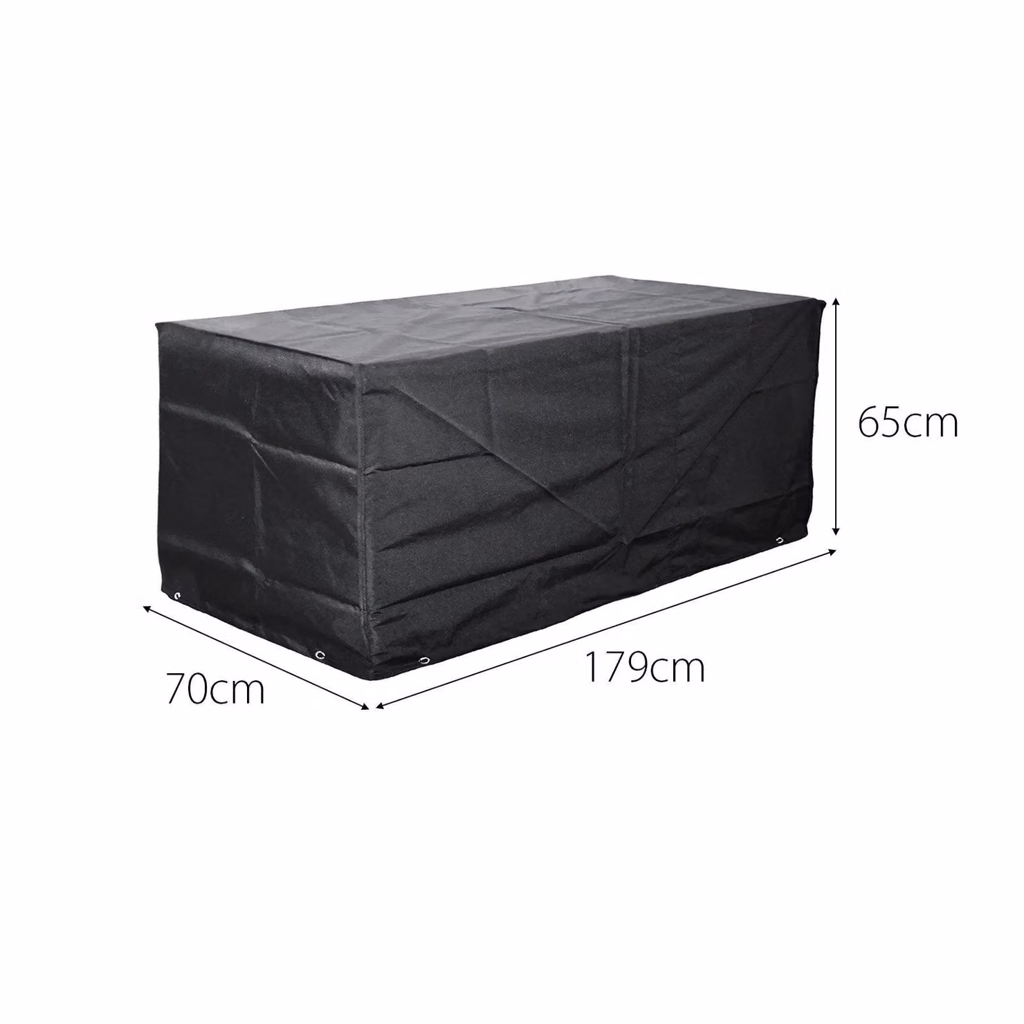 Cozy Bay EZBreathe Malta 3 Seat Sofa Cover in Black – 2