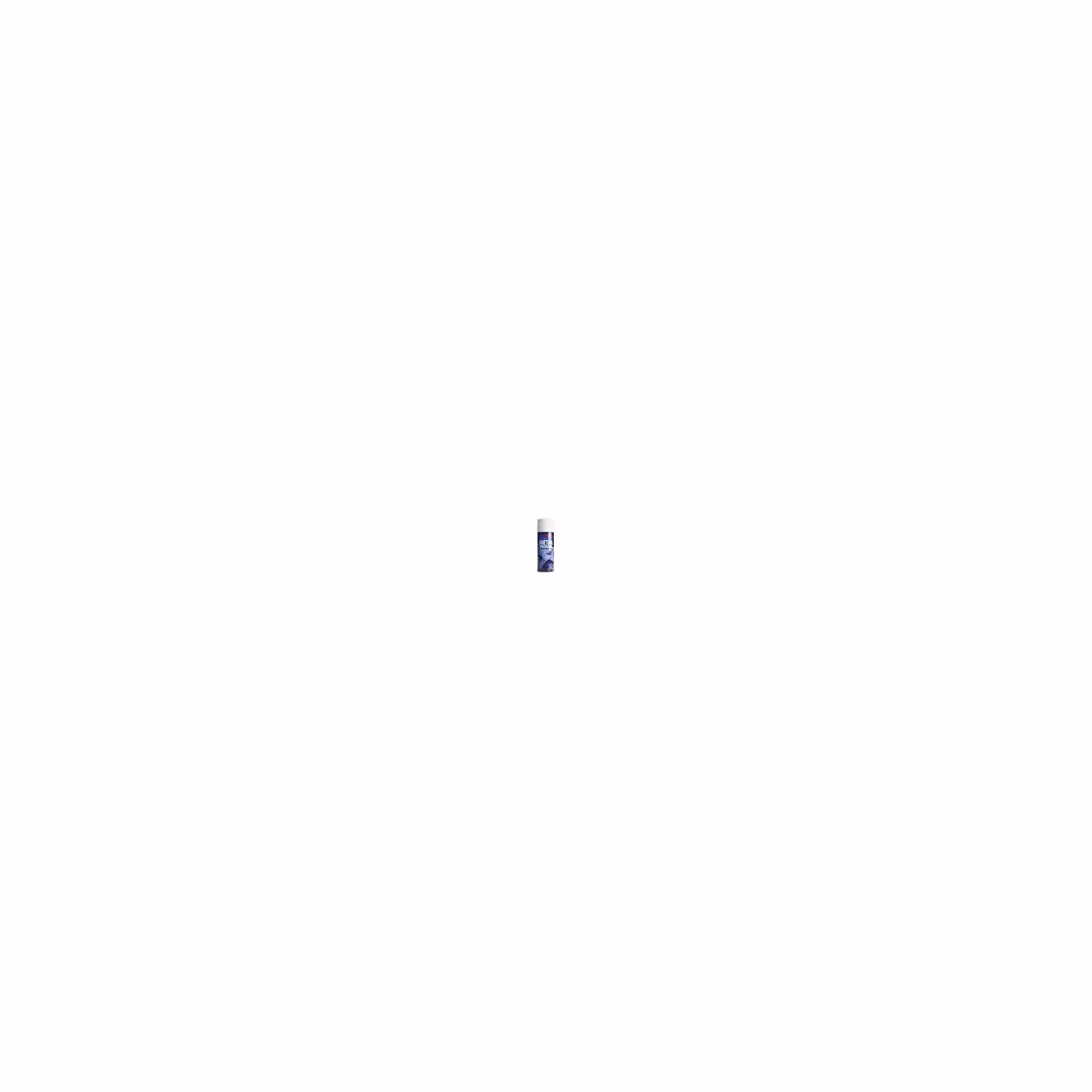 Plastikote Quick Drying Metal Primer Spray, White, 400 ml – 2