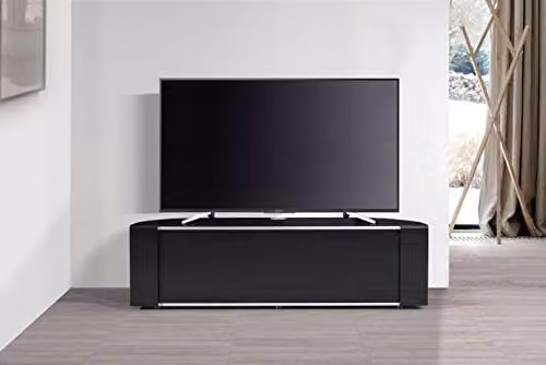 MDA Designs Sirius 1600 Gloss Black Cabinet with Black Trims for TVs up to 70 Inch, W: 160 cm, D: 48 cm, H: 45 cm – 2
