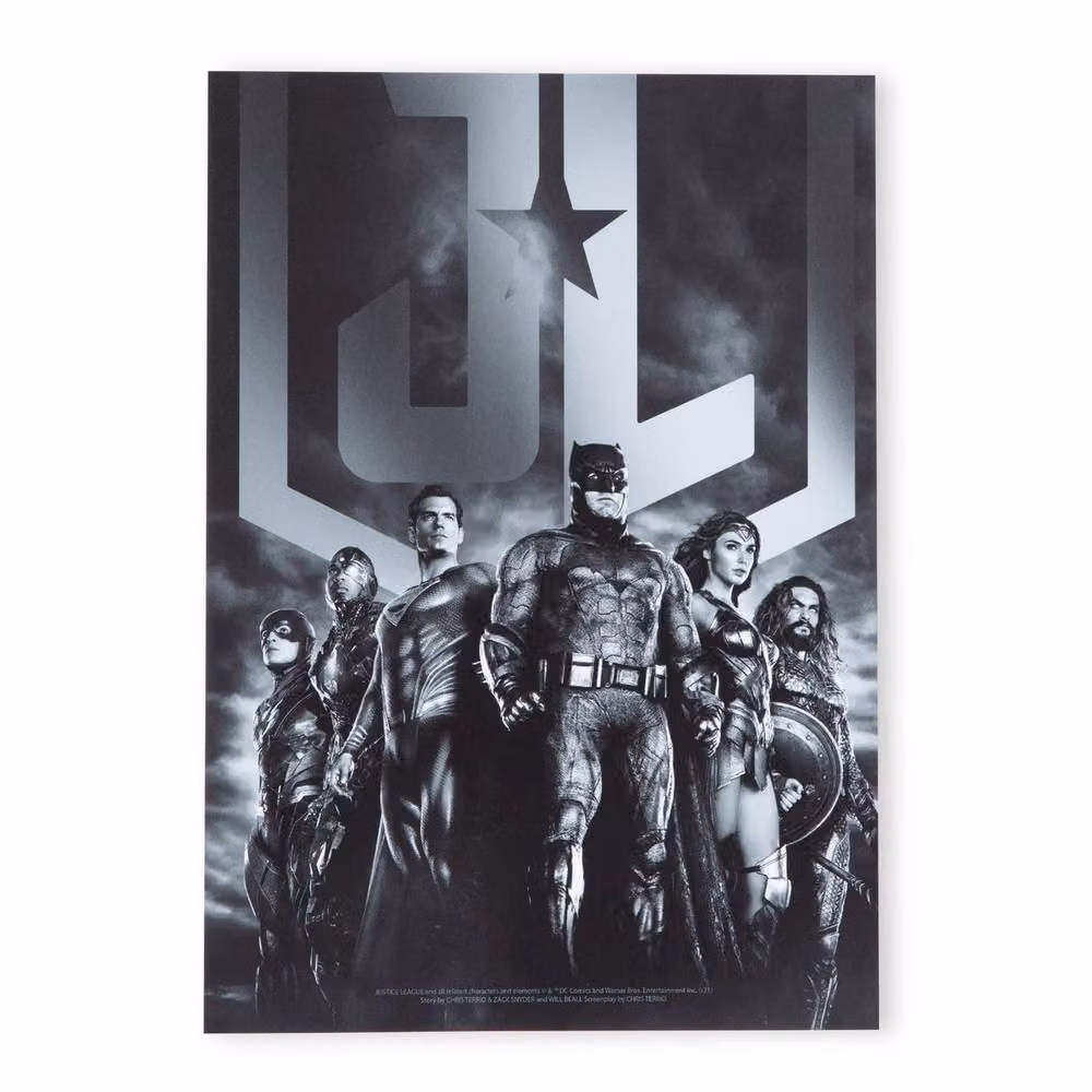 Justice League Multicolour Paper Poster Giclee Art Print – 2