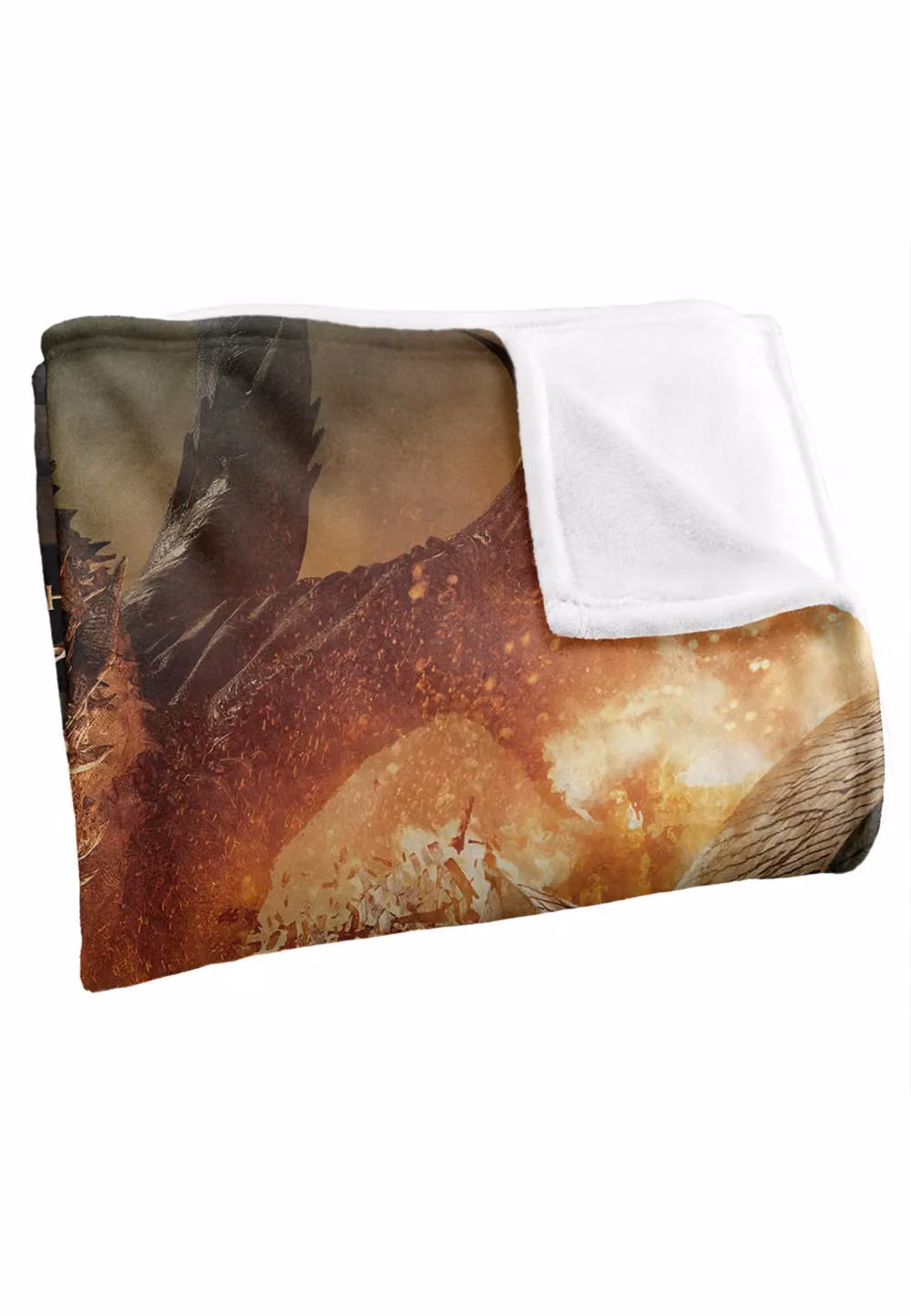 Warner Brothers The Hobbit Battle Of The Five Armies Silky Touch Super Soft Throw Blanket, White, W: 152 cm, D: 127 cm – 3