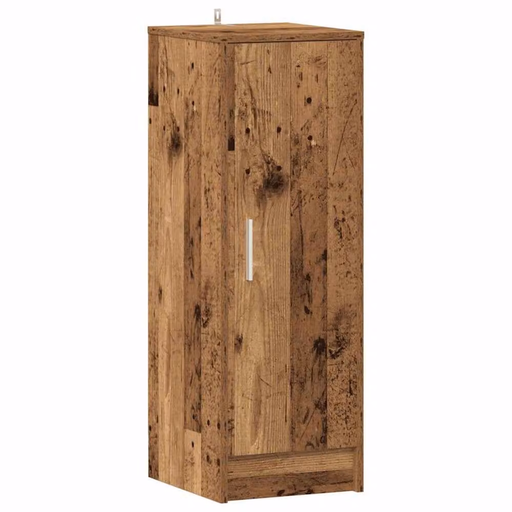 Berkfield Home Artisan Oak Shoe Cabinet in Brown, W/D/H: 32 x 35 x 92 cm – 3