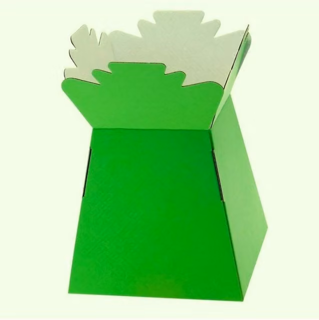 KDMD Pearlised Lime Green Tabletop Living Vase