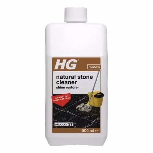 HG Living Natural Stone Cleaner and Shine Restorer, White, 1 l – 1
