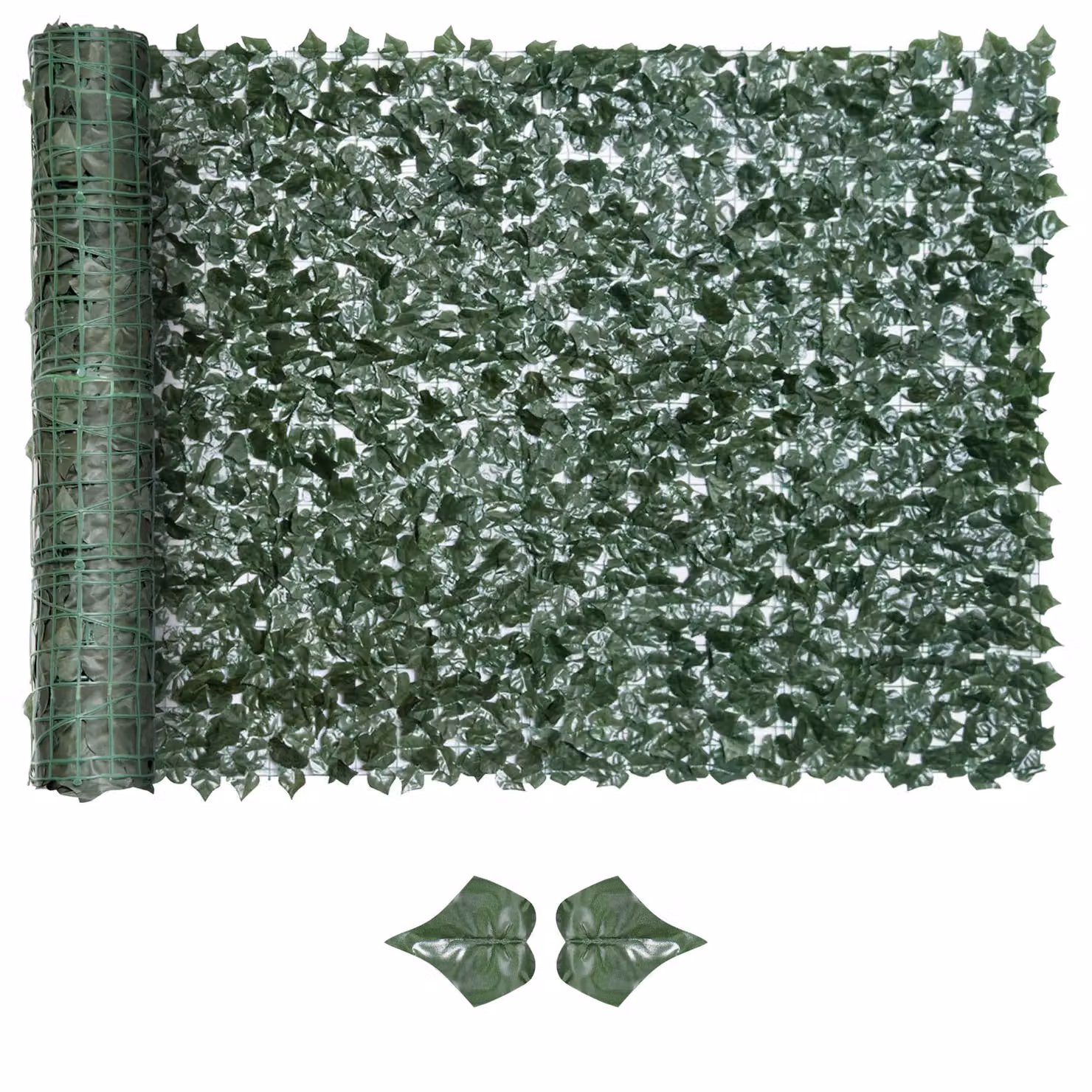Outsunny Artificial Hedge Privacy Screen, Green, W: 300 cm, H: 150 cm – 8