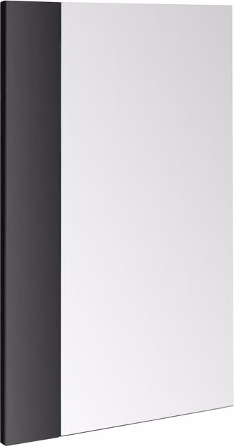 MH London Eric Classic Rectangular Wall Accent Mirror - Black