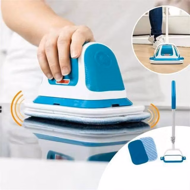 Kelvenix Rechargeable Multifunction Cordless Electric Scrubber with Extension Pole in Petrol – 1