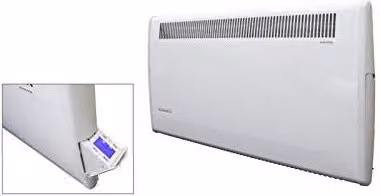 Consort Claudgen PLSTI100E 1.0kW Wall Mounted Fan Heater in White