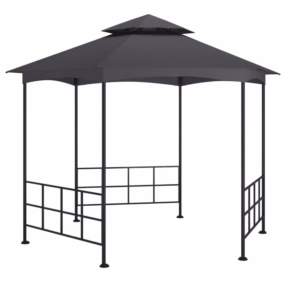 Berkfield Home Gazebo with Sidewalls, Anthracite and Black, W: 310 cm, D: 270 cm, H: 270 cm – 2