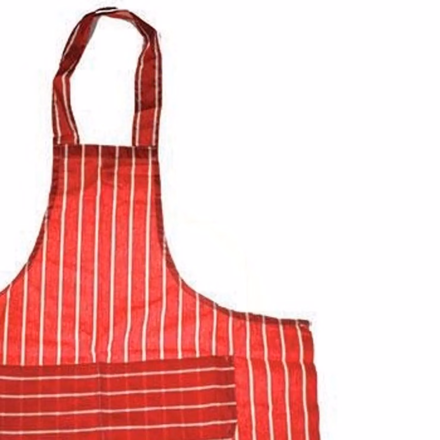 Universal Textiles Butchers Stripe Apron in Red, White and Multicolour – 2