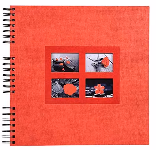 Exacompta Passion Red Spiral Photo Album, 60 Pages, W: 32 cm, H: 32 cm