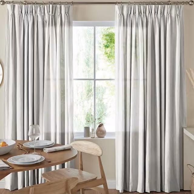 Terrys Eloise Made to Measure Sheer Voile Fabric Panel in Ivory