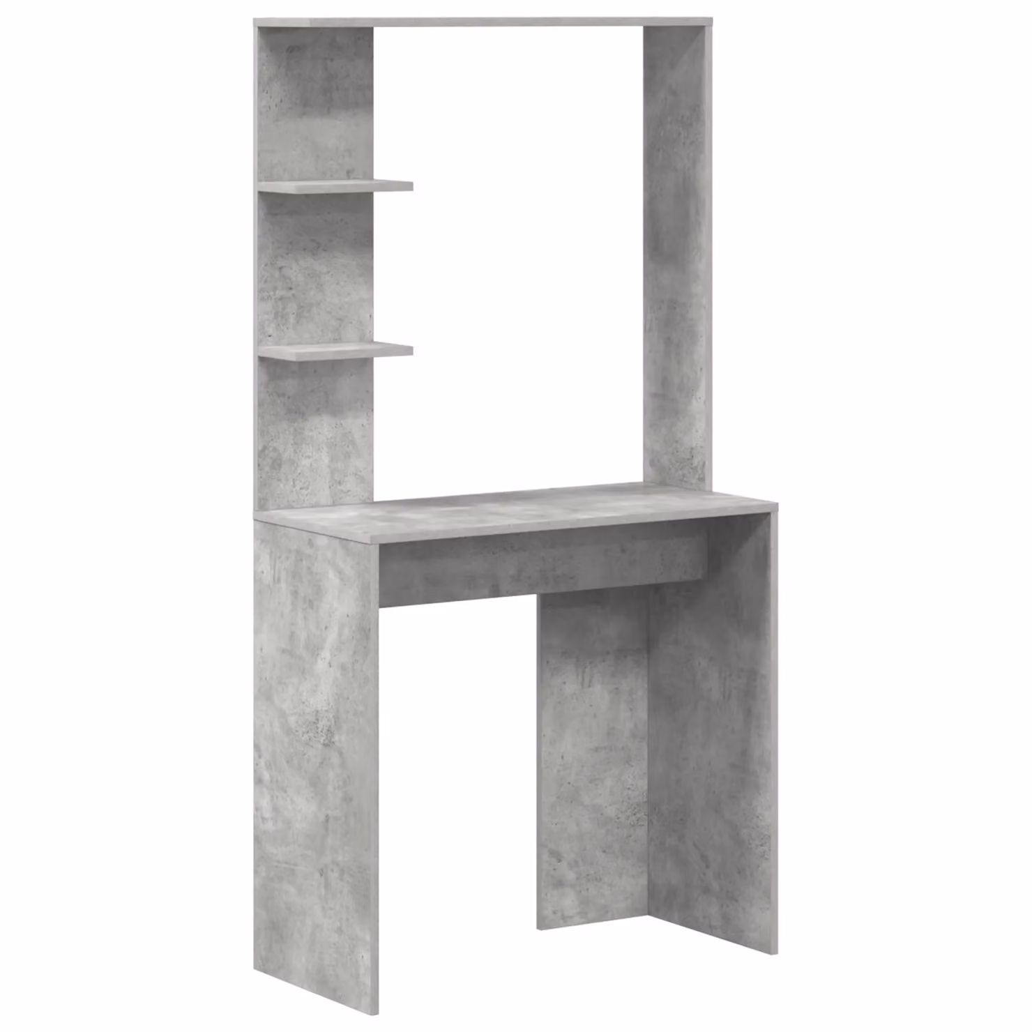 Berkfield Home Modern Concrete Grey Computer Desk in Engineered Wood – 2