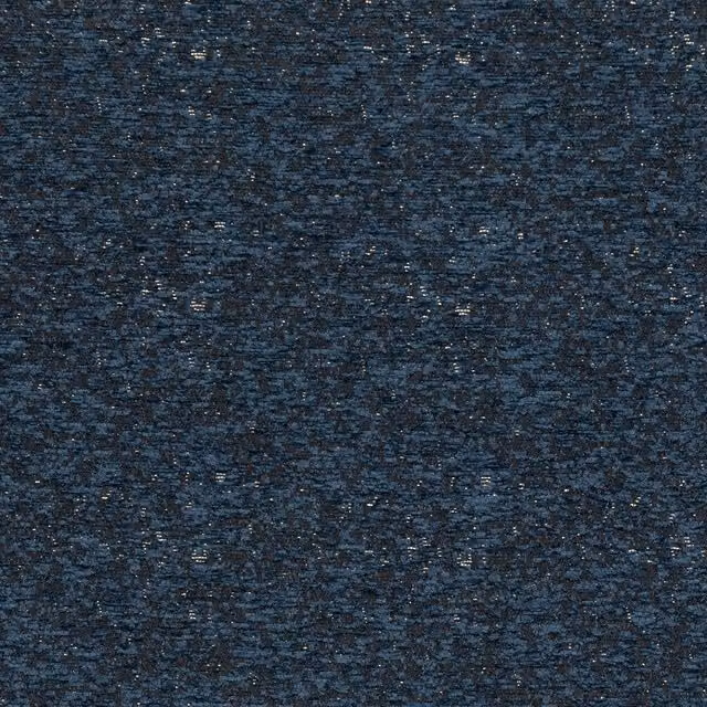 Voyage Maison Galaxy Navy Blue and Gold Chenille Fabric