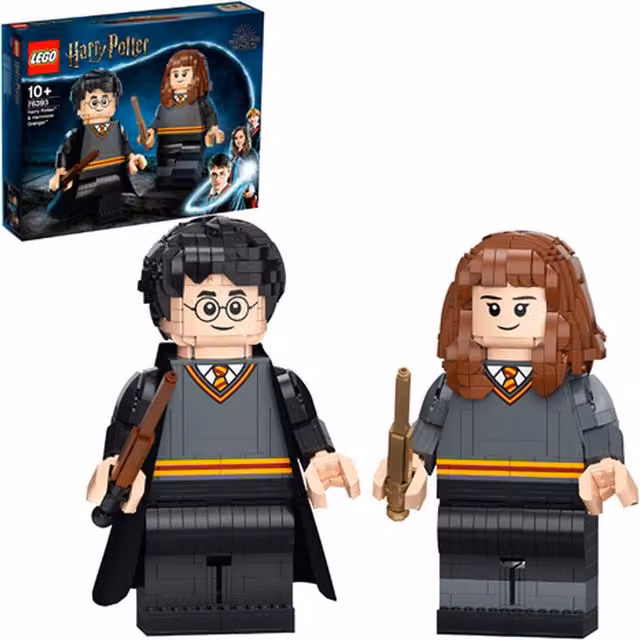 LEGO Harry Potter and Hermione Multicolour Character Building Set