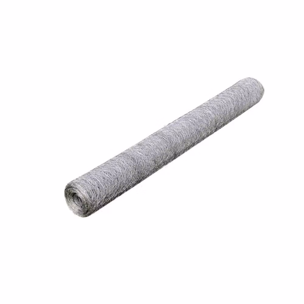 Berkfield Home Galvanised Steel Chicken Wire Fence, Silver, 25 x 0.5 m – 2