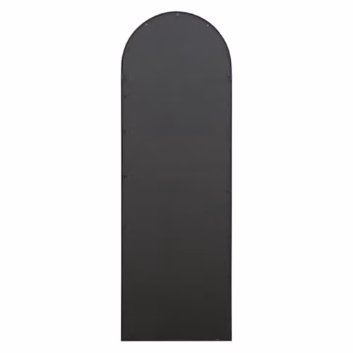 Charles Bentley Bern Arch Mirror in Black, W/H: 55 x 165 cm – 3