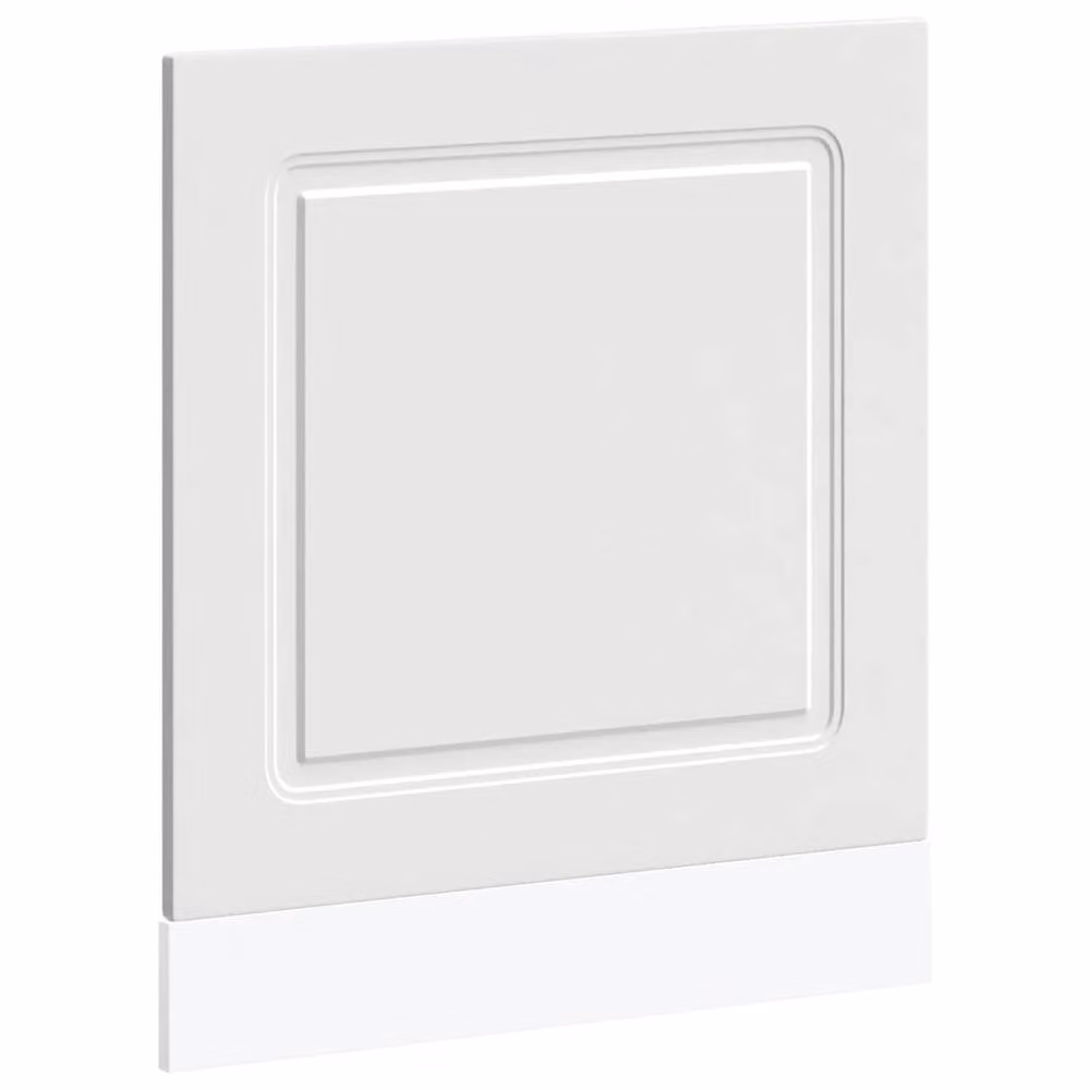 Berkfield Home Kalmar Decorative Dishwasher Panel, White, W: 60 cm, D: 1.5 cm, H: 67 cm – 2