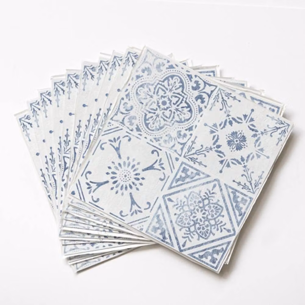 D-C-Fix Vintage Self Adhesive Vinyl Floor Tiles, Blue, Pack of 11 (1sqm), W/D/H: 30.48 x 30.48 x 0.3048 cm – 2