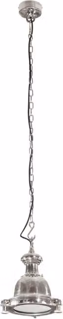 Berkfield Home Silver Aluminium Pendant Lighting, W/D/H: 25 x 25 x 136 cm – 1