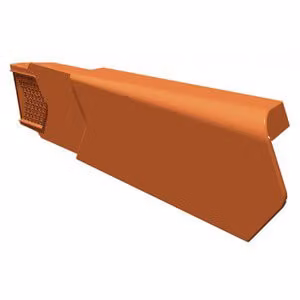 Manthorpe Building Products Dry Verge Unit Left Hand, Terracotta