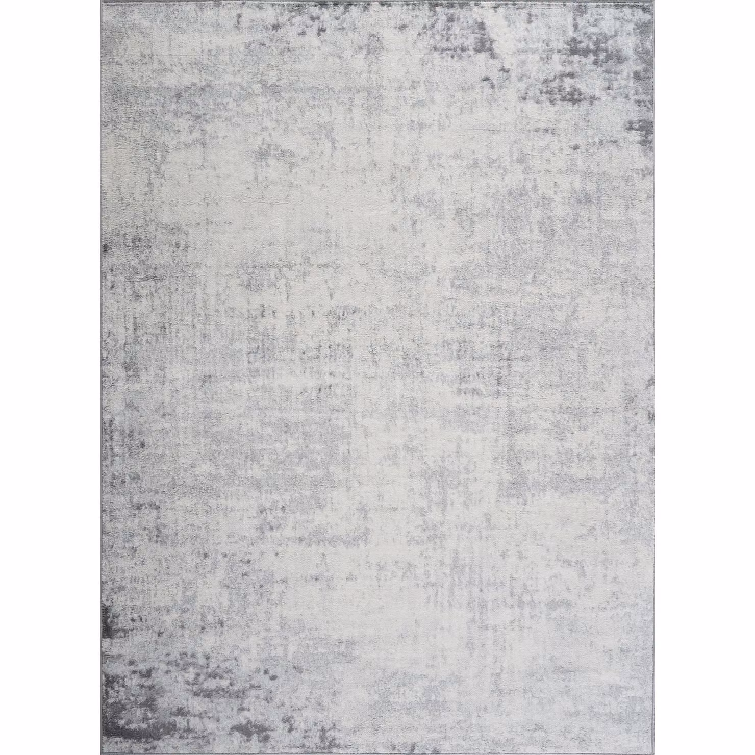 Livabliss Roma Abstract Modern Marble Rug in Grey, Blue and Brown, W: 80 cm, L: 220 cm – 2
