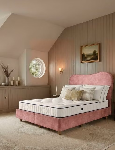 Harrison Spinks Dusk 5750 Medium Pocket Sprung Dual Side Mattress, White, W/D/H: 120 x 200 cm