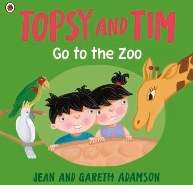 Jean Adamson Topsy & Tim: Go to the Zoo Multicolour Paperback Book