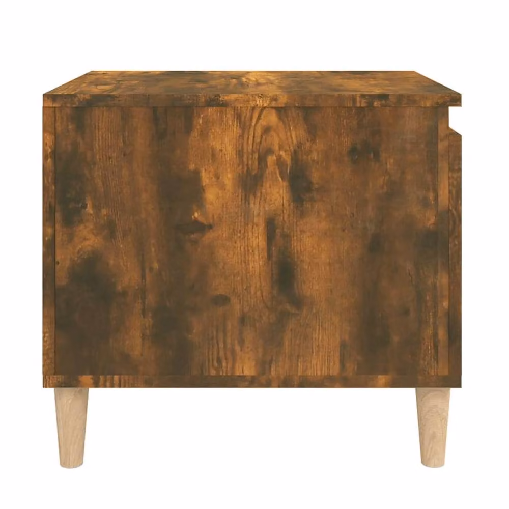 Berkfield Home Decorative Coffee Table in Smoked Oak Brown, W/D/H: 100 x 50 x 45 cm – 3