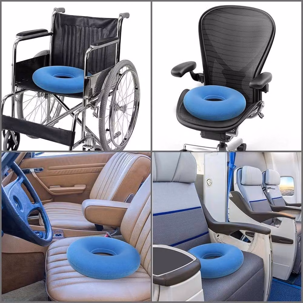 SPETLEK Blue Coccyx Seat Cushion for Pain and Comfort Relief, W/D/H: 100 x 190 cm – 2