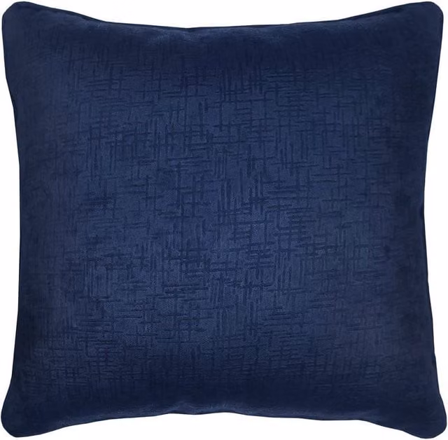 Terrys Blue Filled Cushion W/D: 43 x 43 cm