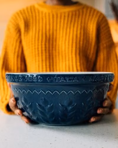 Tala Blue Ceramic Mixing Bowl, 5.5 l, Diameter: 30 cm – 2