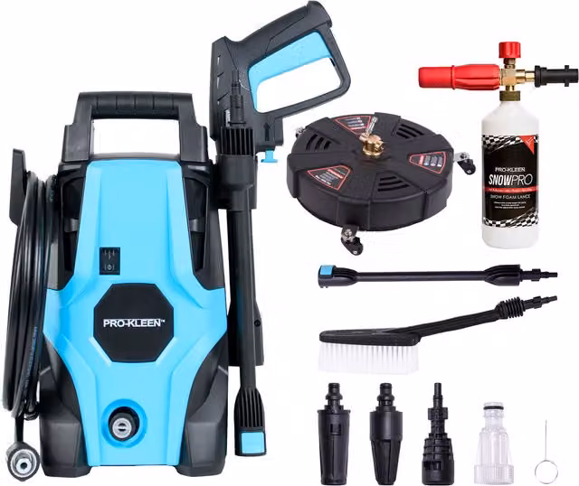 Karcher Pressure Washer Jet Wash with Snow Foam and Karcher Lance, Blue
