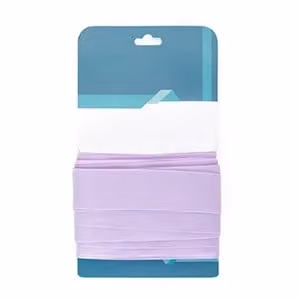 Neel Blue Grosgrain Polyester Ribbon, Width: 3.8 cm, Length: 10 m