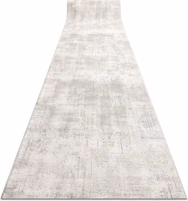 RugsX Modern Abstract Tuls Runner in Grey, W/D: 80 x 250 cm